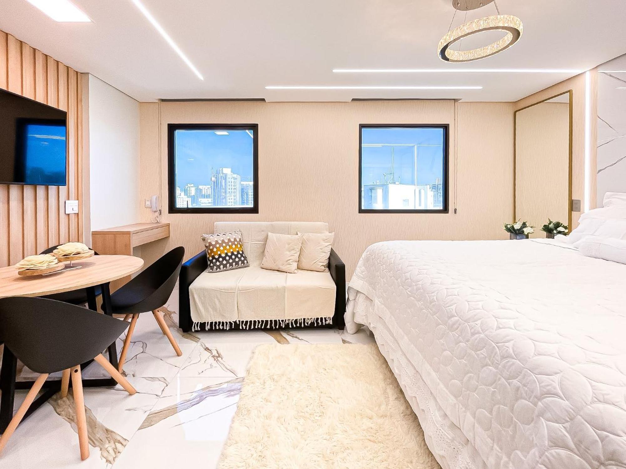 M N Flats - Flat Dentro Do Hotel Wi Av Ibirapuera 2927 São Paulo Zewnętrze zdjęcie