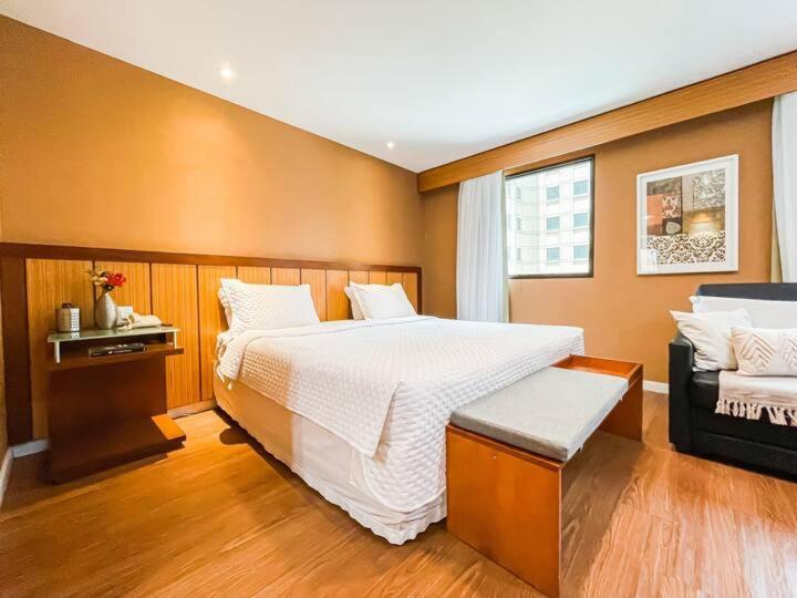 M N Flats - Flat Dentro Do Hotel Wi Av Ibirapuera 2927 São Paulo Zewnętrze zdjęcie